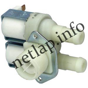 Mosógép 2 utas 15 mm 90° 220v mágnesszelep tp