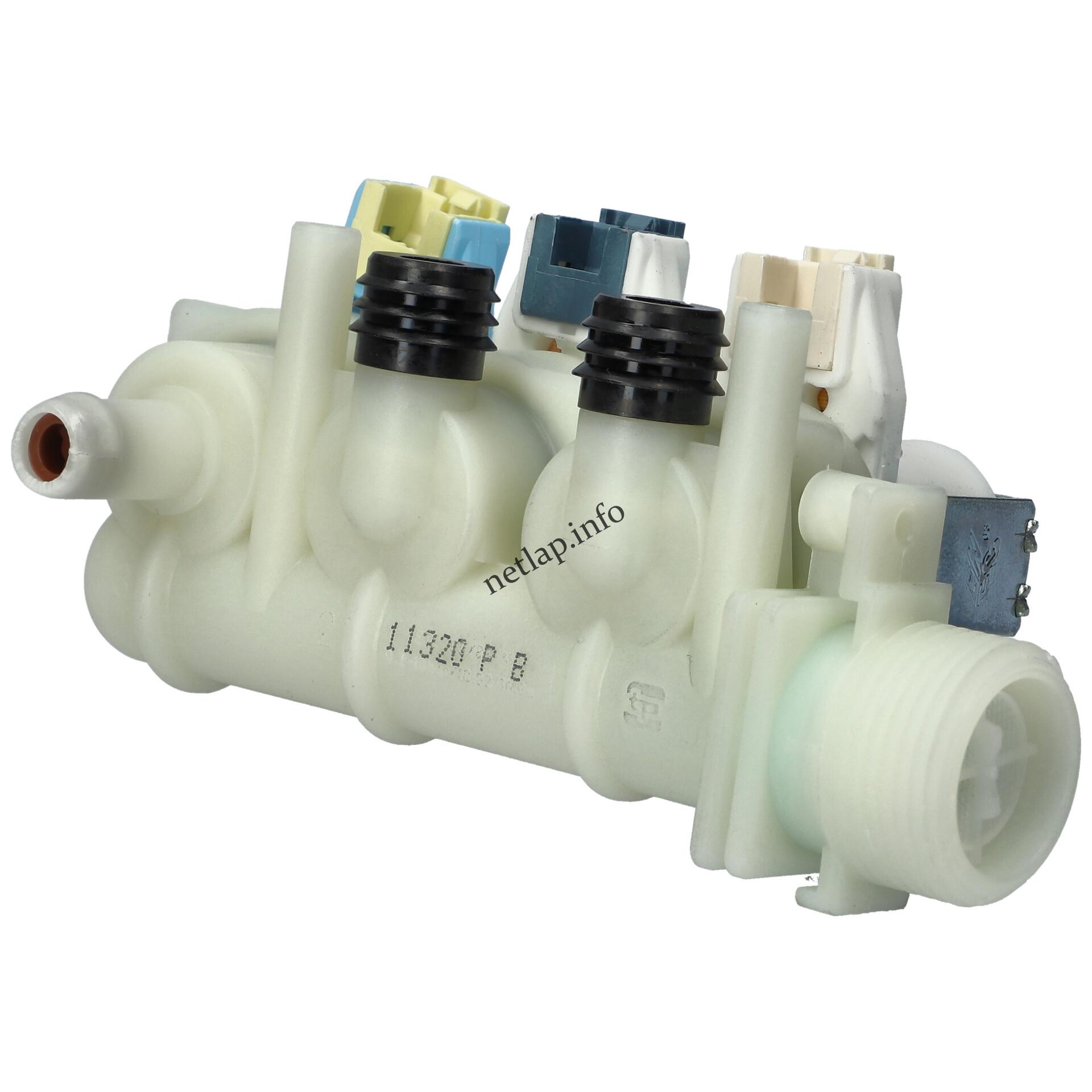 Indesit mosógép 3 utas 90° mágnesszelep tp 155AR01 Indesit mosógép 3 utas 90° mágnesszelep tp 155AR01