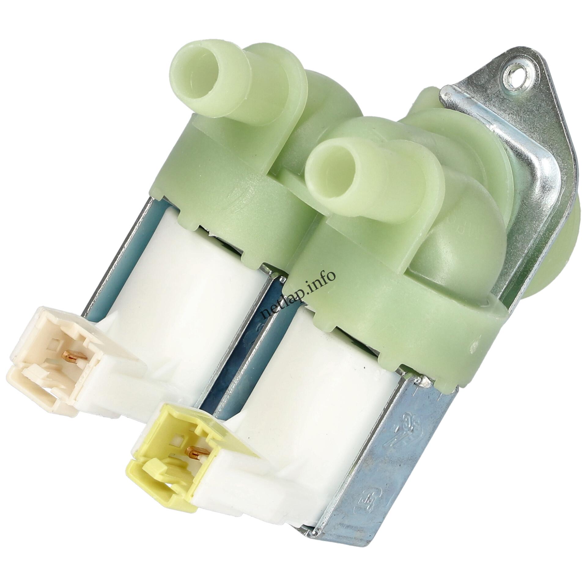 Gorenje mosógép 2 utas 12 mm 180° 220v mágnesszelep 134377 Gorenje mosógép 2 utas 12 mm 180° 220v mágnesszelep 134377