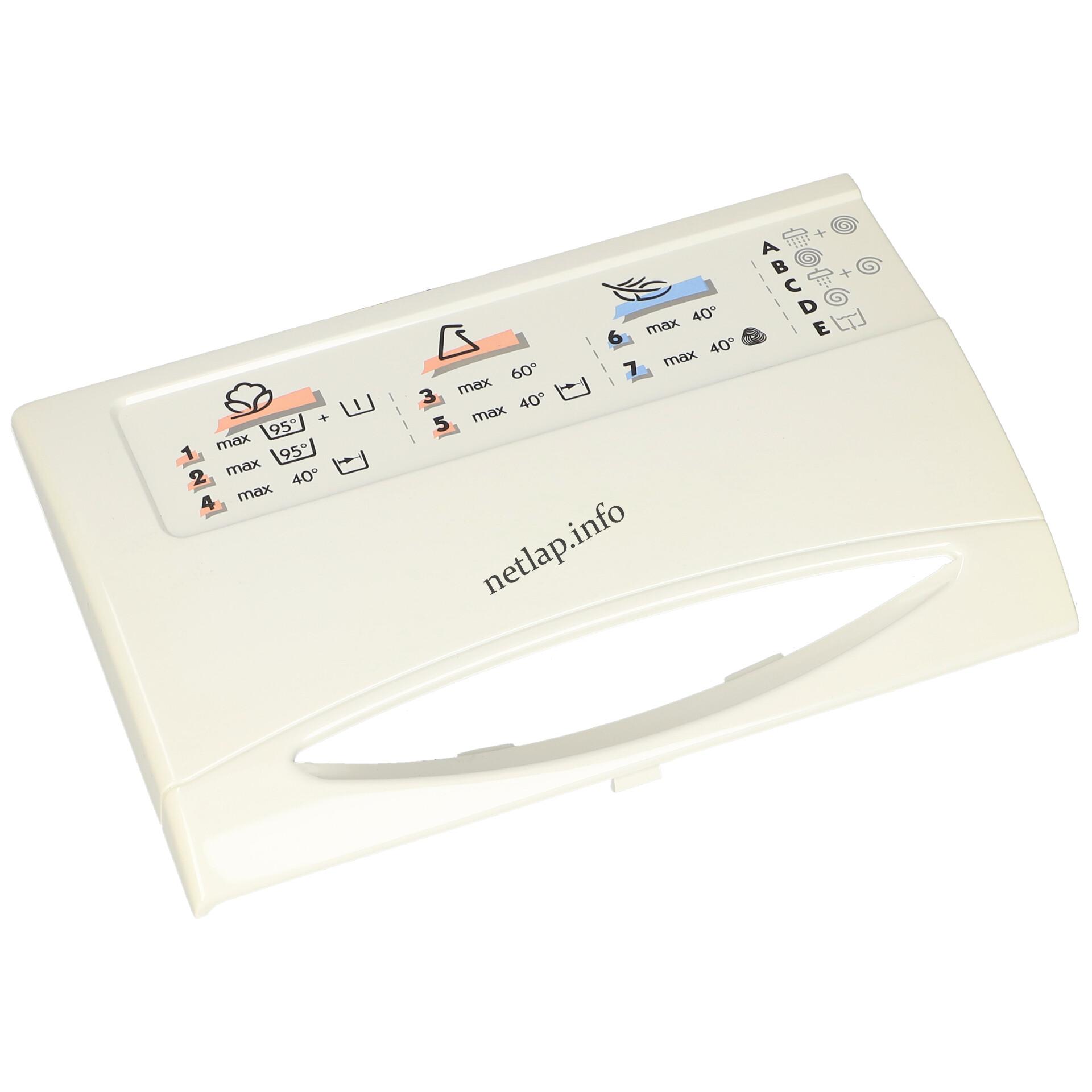 Whirlpool mosószertartó előlap awm245 481949878408 Whirlpool mosószertartó előlap awm245 481949878408