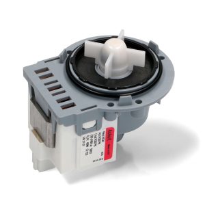 Gorenje Zanussi mosógép ürítő szivattyú csavaros hátul stekkeres 40w Askoll m325 és 50218959000