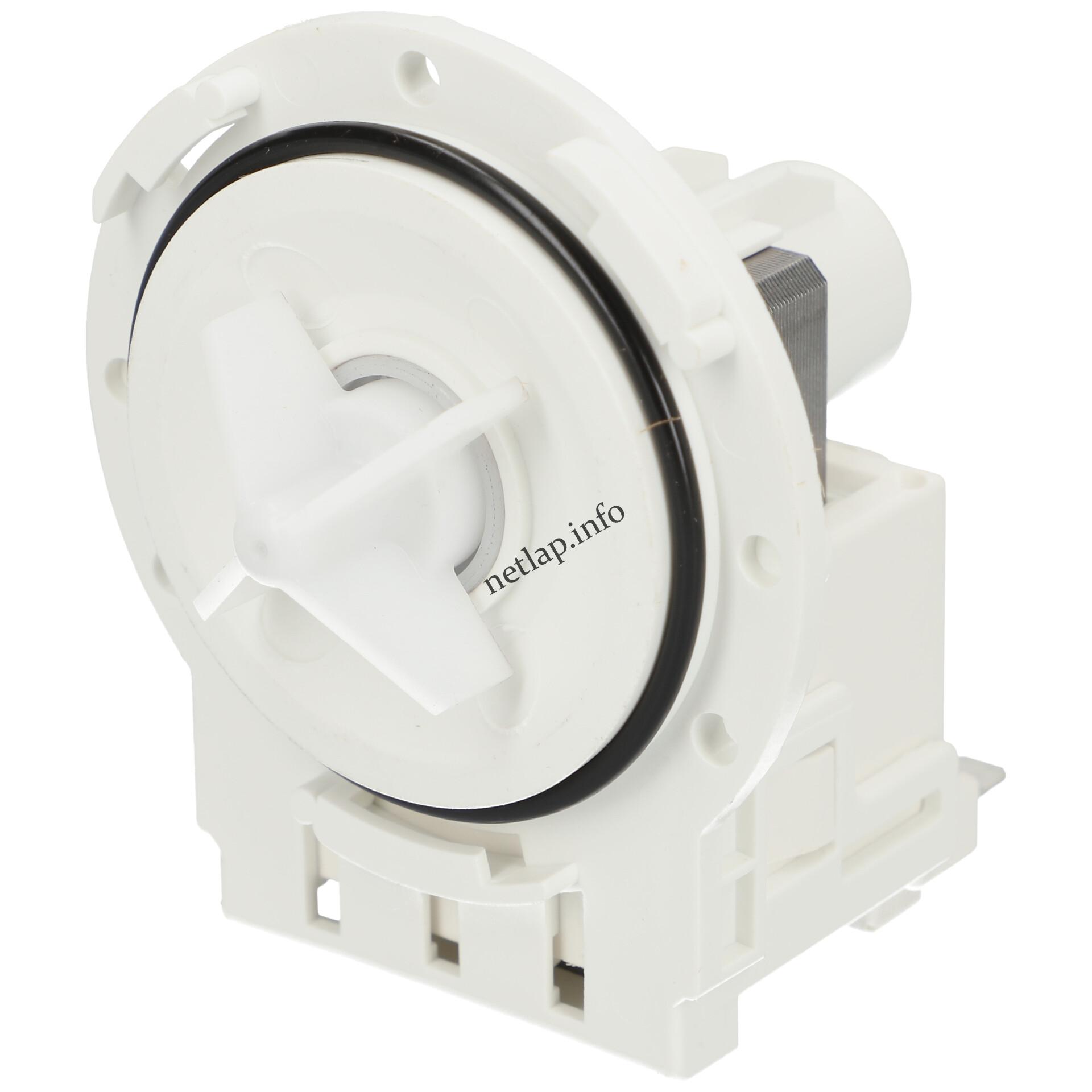 Zanussi mosógép ürítő szivattyú 3 körmös hátul sarus Leili 140001900012 Zanussi mosógép ürítő szivattyú 3 körmös hátul sarus Leili 140001900012