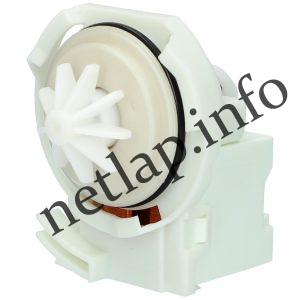 Whirlpool mosogatógép 38w ürítő szivattyú 3 körmös hátul stekkeres Copreci kebs 105/015 480140100575
