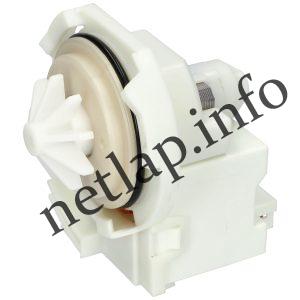 Whirlpool mosogatógép 30W ürítő szivattyú 3 körmös hátul sarus Copreci kebs 105/025 480140102031