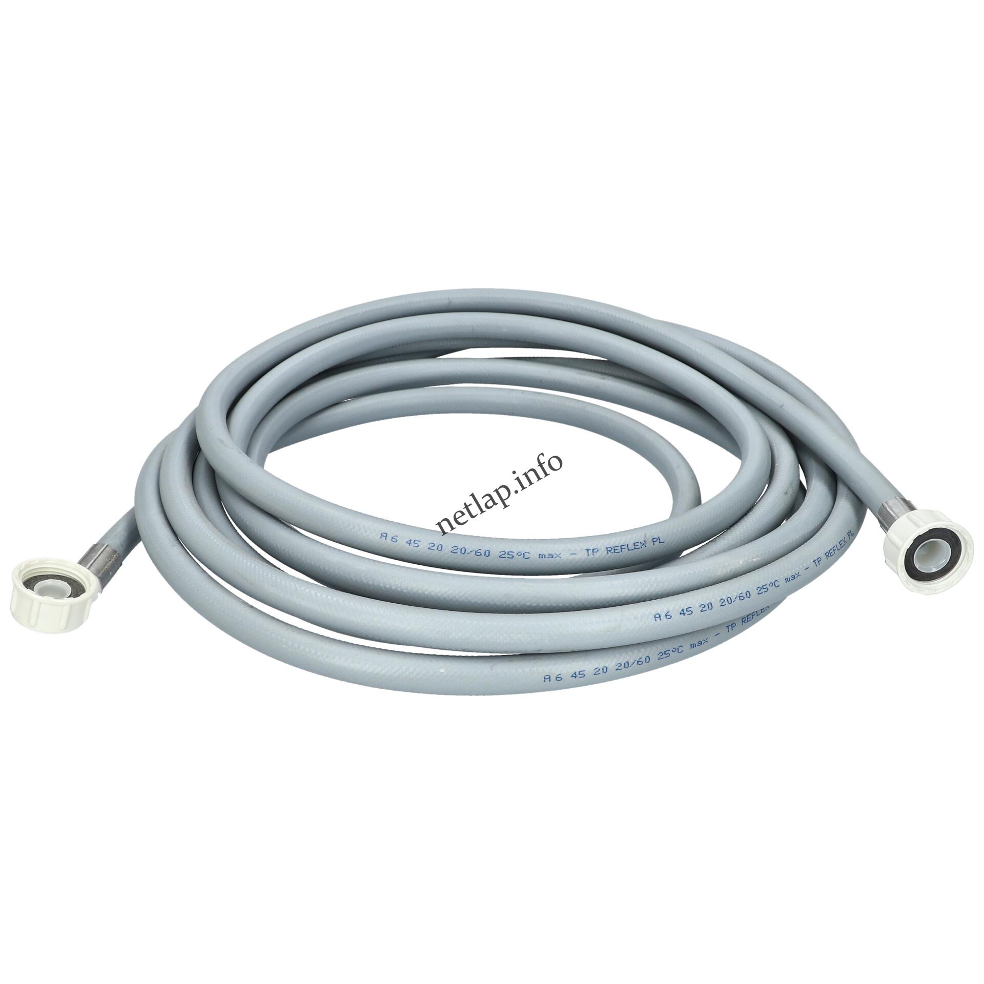 Mosógép 6 m befolyócső hideg univerzális tömítés nélkül Mosógép 6 m befolyócső hideg univerzális tömítés nélkül