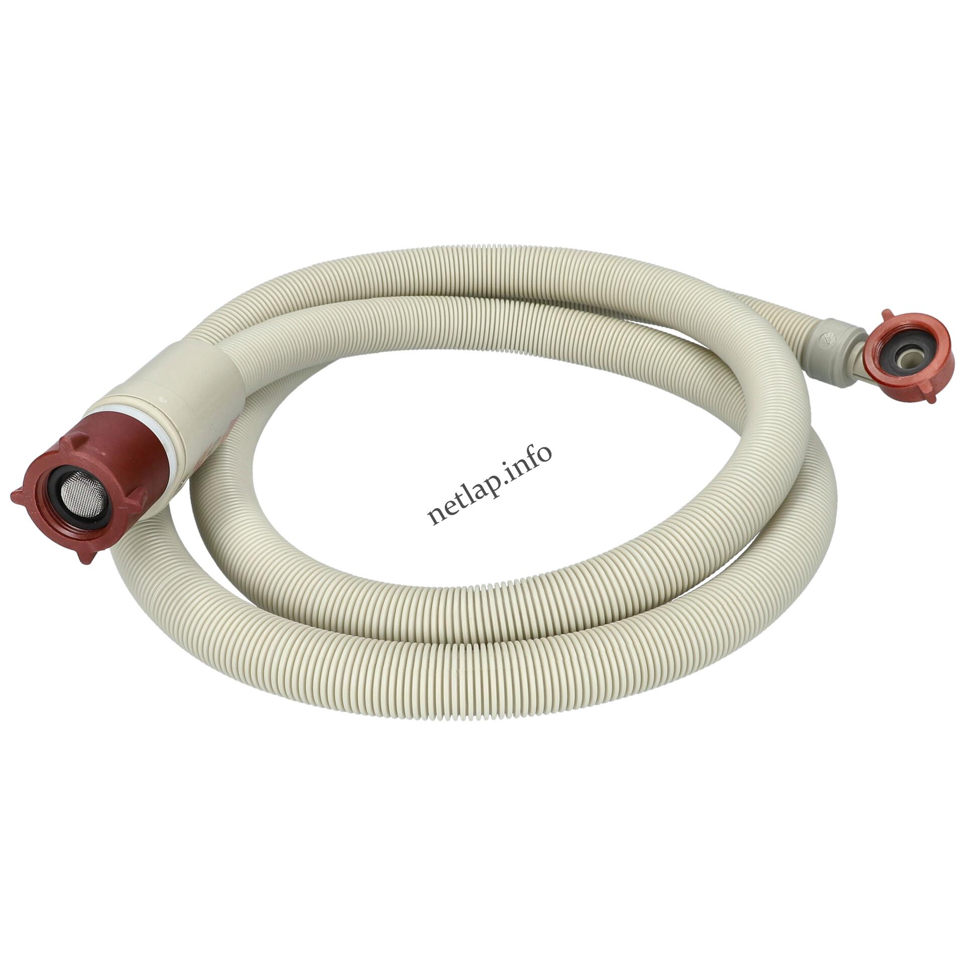 Mosógép 2 m Aquastop befolyócső univerzális Mosógép 2 m Aquastop befolyócső univerzális