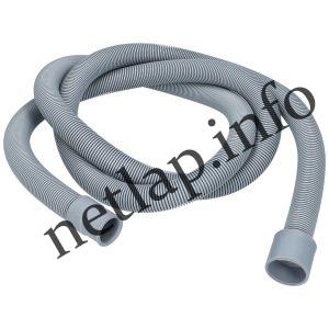 Mosógép 2 m kifolyócső 30/24 mm 180° univerzális