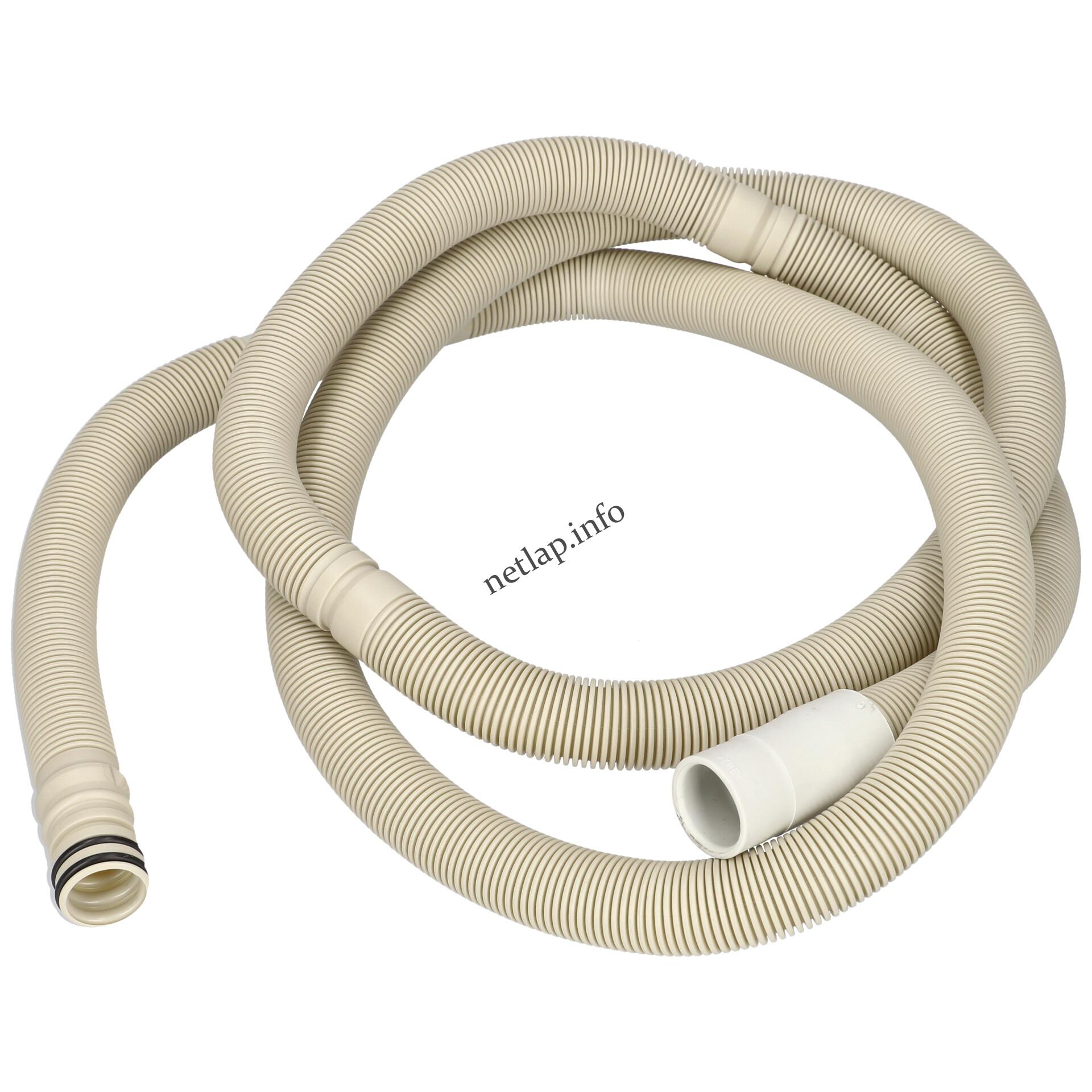 Whirlpool mosogatógép 2m kifolyócső 21/18 mm 180° WH481253028737 Whirlpool mosogatógép 2m kifolyócső 21/18 mm 180° WH481253028737