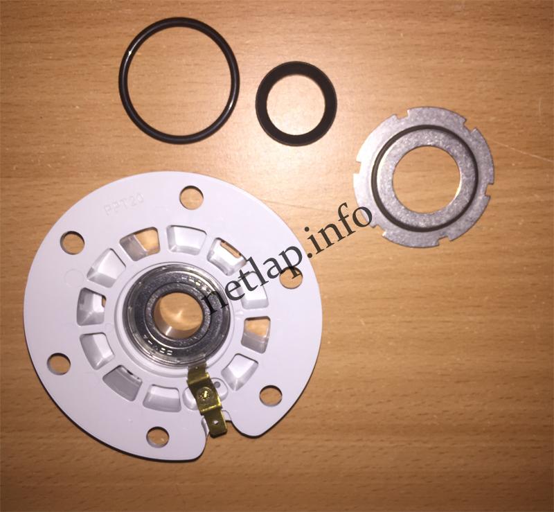 Whirlpool felültöltős mosógép helyettesítő csapágy középrész AWE/AWT - Image 3