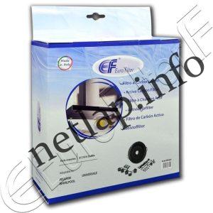 Univerzális páraelszívó aktív szénszűrő adapterekkel