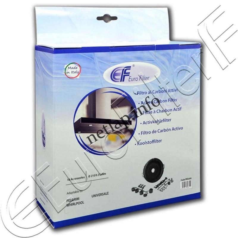 Univerzális páraelszívó aktív szénszűrő adapterekkel Univerzális páraelszívó aktív szénszűrő adapterekkel