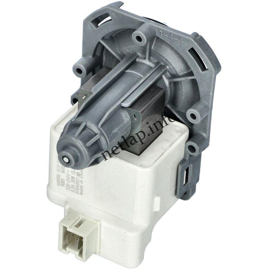 Mosógép 30W ürítő szivattyú 3 körmös hátul stekkeres univerzális Hanyu b20 6az 9010860 Mosógép 30W ürítő szivattyú 3 körmös hátul stekkeres univerzális Hanyu b20 6az 9010860 - Image 2