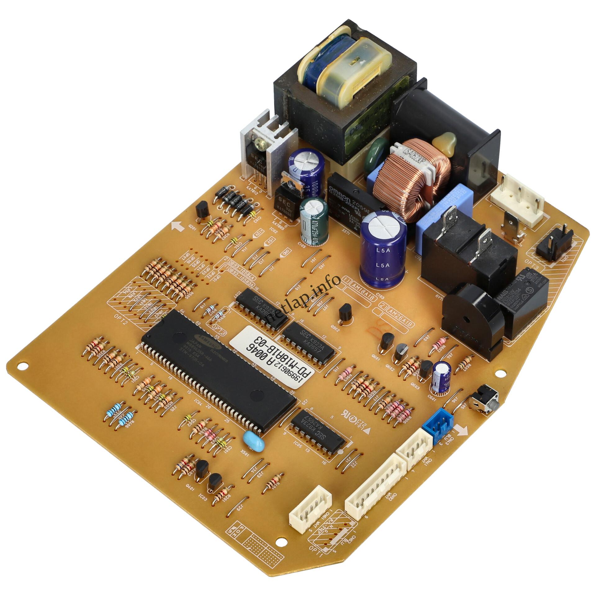 Samsung mosógép vezérlőmodul PDM18A1B03 Samsung mosógép vezérlőmodul PDM18A1B03