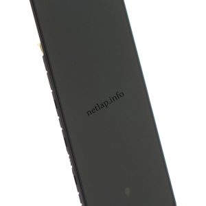 Samsung Galaxy A41 LCD kijelző érintőképernyővel, gyári, fekete