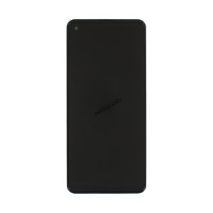 Samsung Galaxy A21S LCD kijelző érintőképernyővel, gyári, fekete