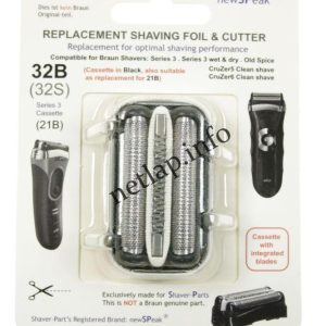 Braun borotva combipack szita és kés 32B