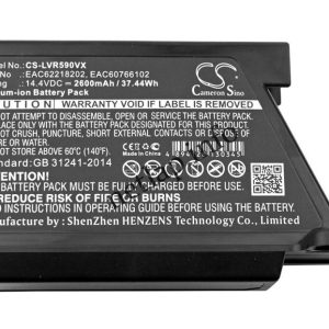 LG Hom-Bot robotporszívó akkumulátor 14,4V 2200mAh