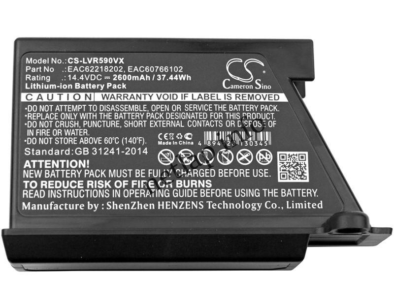 LG Hom-Bot robotporszívó akkumulátor 14,4V 2200mAh