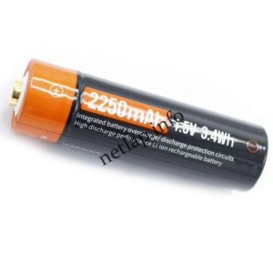 Tölthető ceruza akkumulátor USB csatlakozóval AA 1,5V 2250MAH LI-ION