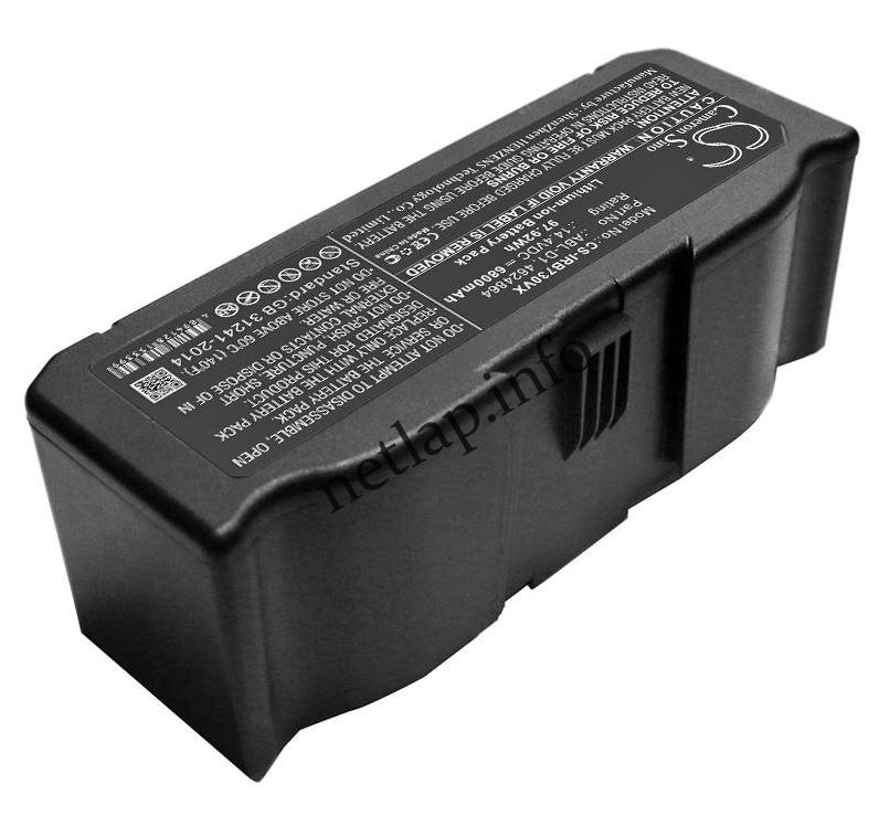 iRobot Roomba robotporszívó akkumulátor 6800 mAh e5/e6/i3/i3+/i7/i7+/i8/i8+