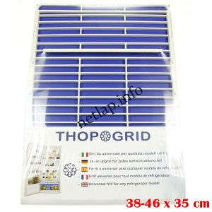 Univerzális hűtőgép polc rács kicsi 38-46 x 35 cm