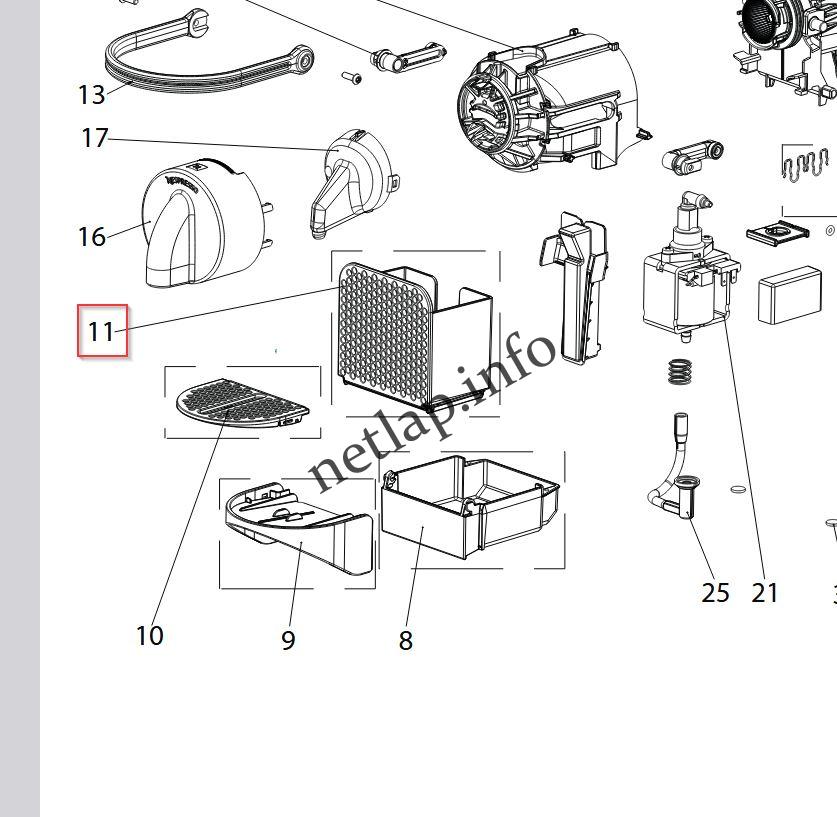 DeLonghi kávéfőző kapszula tartály EN80 Inissia - Image 6