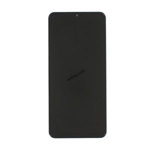 Samsung Galaxy A12 LCD kijelző érintőképernyővel, gyári, fekete