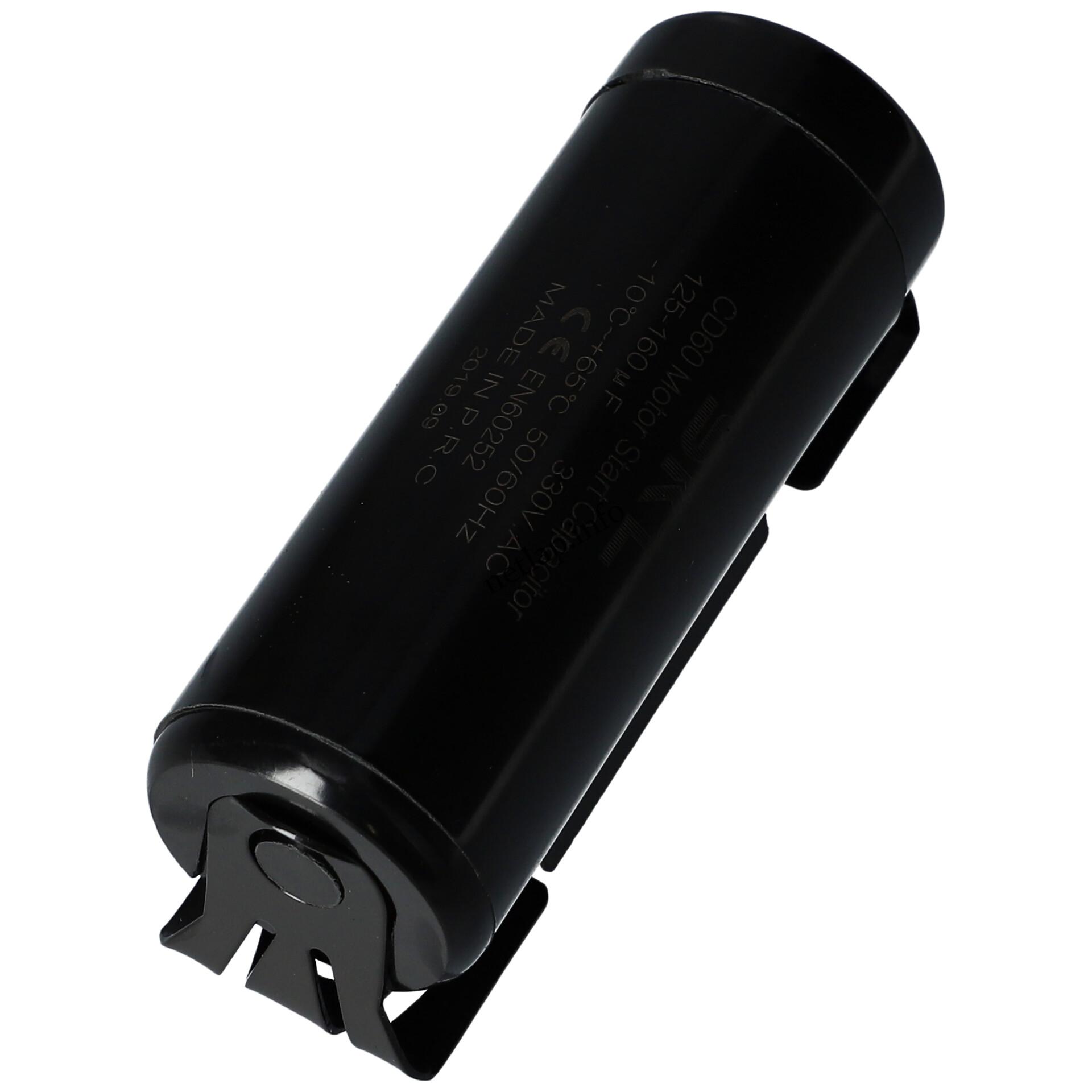 125 160 UF 220v kondenzátor motor indító fémházas univerzális 125-160NF 125 160 UF 220v kondenzátor motor indító fémházas univerzális 125-160NF