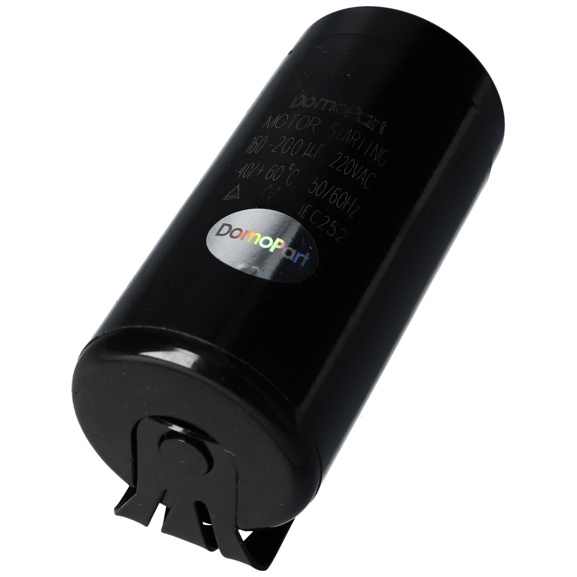 160 200 UF 220v kondenzátor motor indító fémházas univerzális 160-200 160 200 UF 220v kondenzátor motor indító fémházas univerzális 160-200