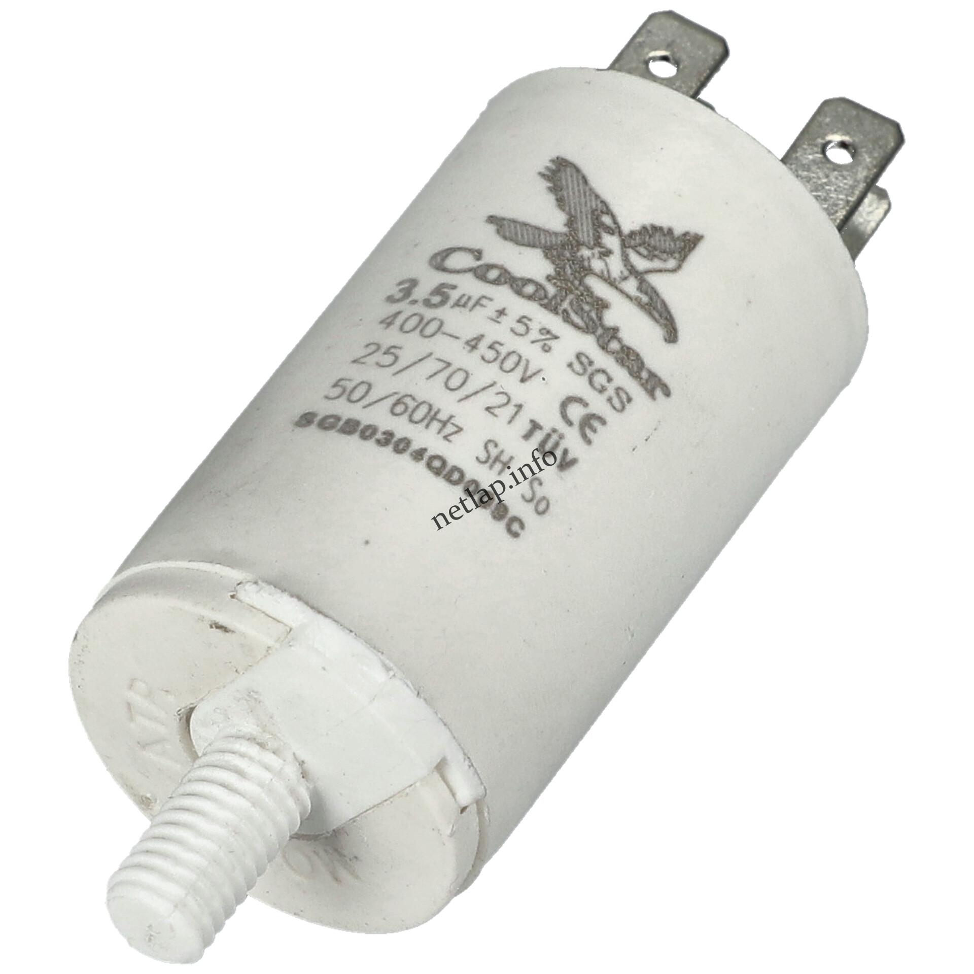 3 5 UF 450V kondenzátor sarus univerzális 3 5 UF 450V kondenzátor sarus univerzális