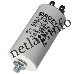 16 UF 500v kondenzátor sarus univerzális 50246551001