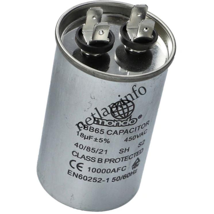 18 UF 450V kondenzátor fém sarus univerzális 00230515 18 UF 450V kondenzátor fém sarus univerzális 00230515