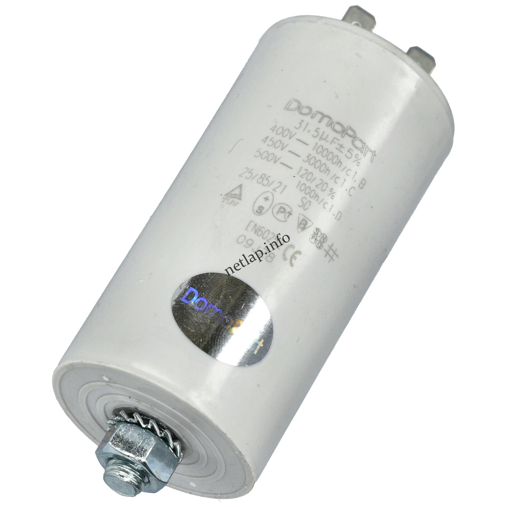 31 5 UF 500v kondenzátor sarus 31 5 UF 500v kondenzátor sarus