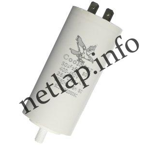 50 UF 500v kondenzátor sarus univerzális 3110210032