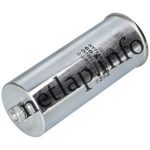 Klíma 60 UF 450V kondenzátor sarus fémházas univerzális