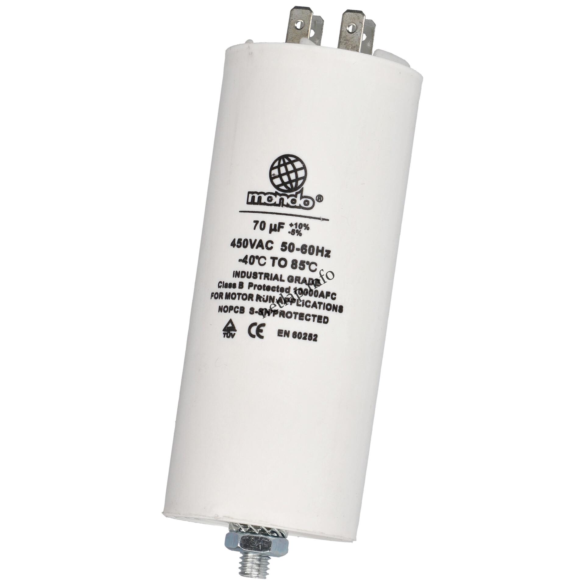 70 UF 450V kondenzátor sarus univerzális 70 UF 450V kondenzátor sarus univerzális