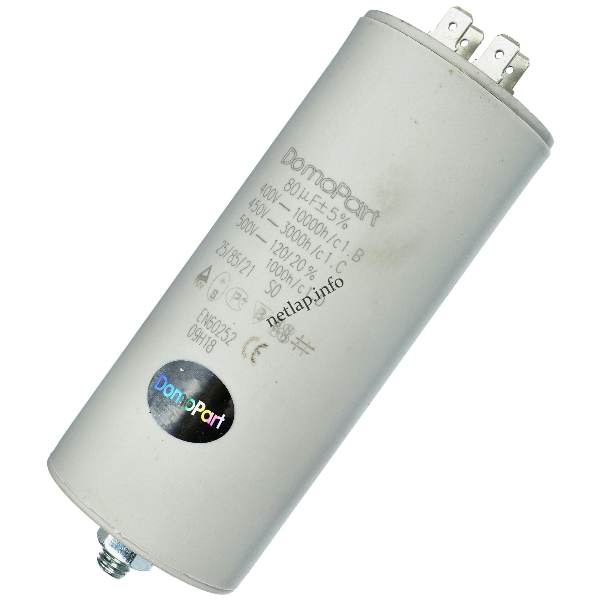 80 UF 500v kondenzátor sarus univerzális 80 UF 500v kondenzátor sarus univerzális