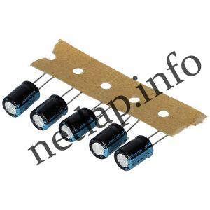 1000 UF 6 3v kondenzátor furatszerelt univerzális mini híradástechnika