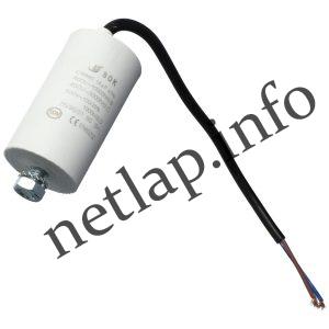 18 UF 500v kondenzátor vezetékes univerzális