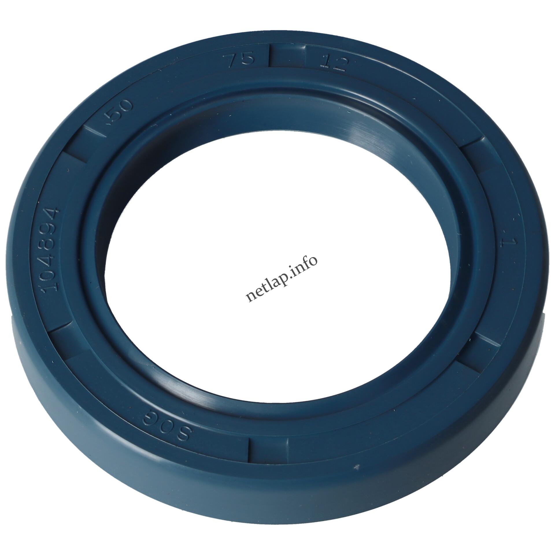 Whirlpool Bauknecht mosógép 50x75x12 szimering gumiházas porvédős 481253058185 Whirlpool Bauknecht mosógép 50x75x12 szimering gumiházas porvédős 481253058185