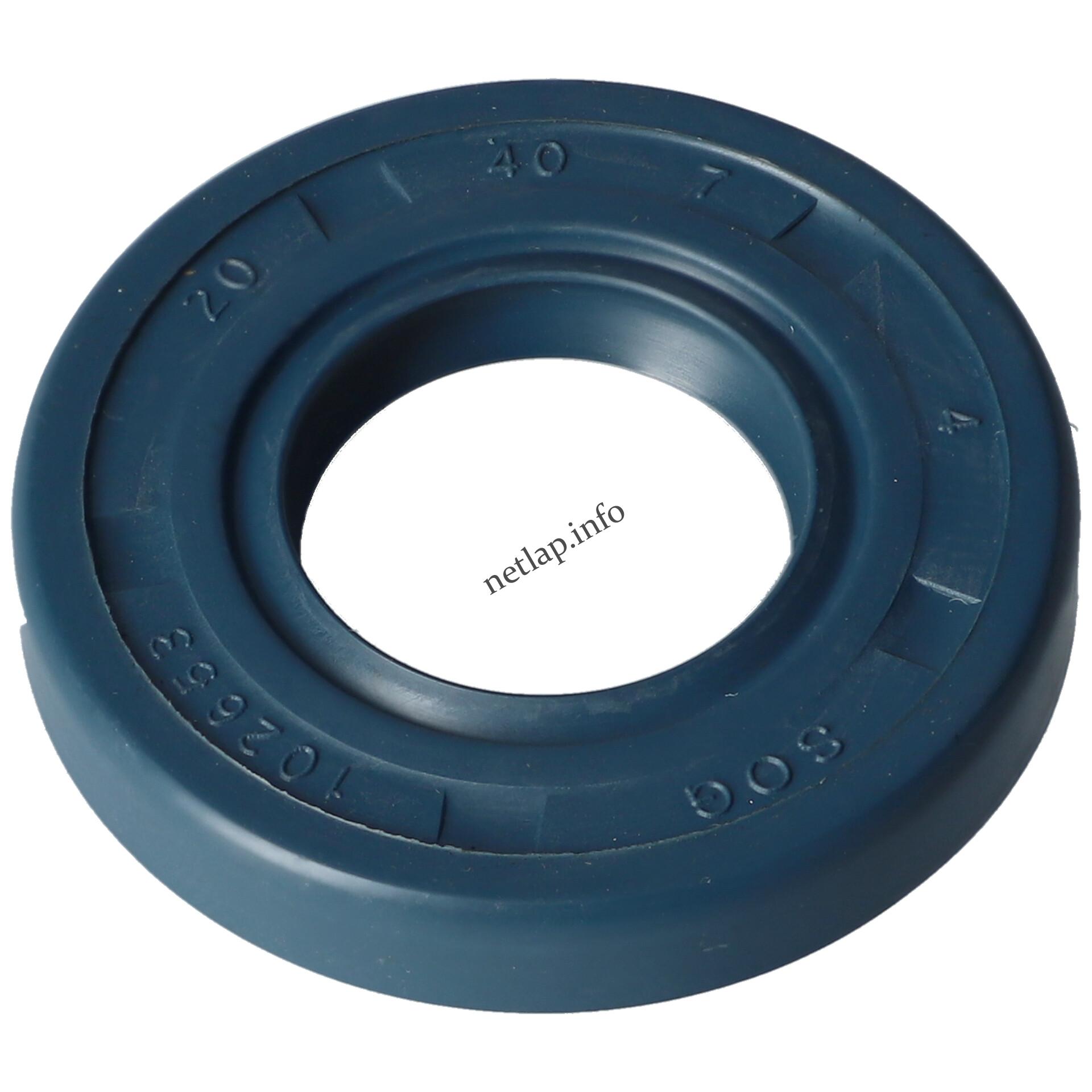 Mosógép 20x40x7 szimering középrész 16950 Mosógép 20x40x7 szimering középrész 16950