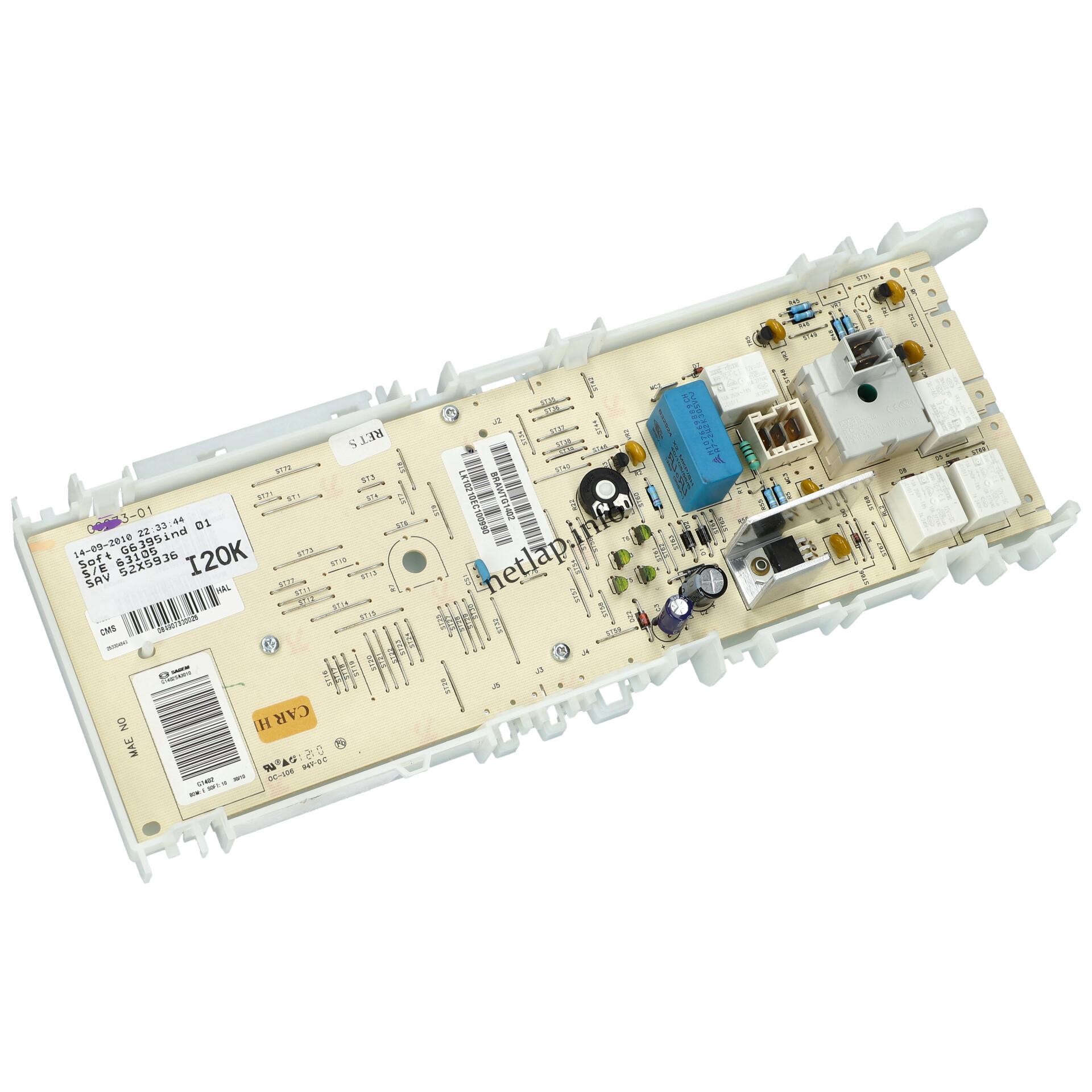 Fagor mosógép vezérlőmodul WTG784000 Fagor mosógép vezérlőmodul WTG784000