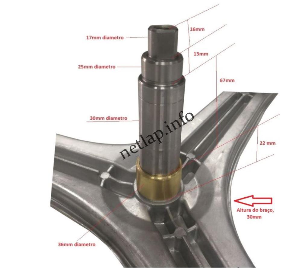 Bosch Siemens mosógép dobcsillag WAE/WFP/WM - Image 2