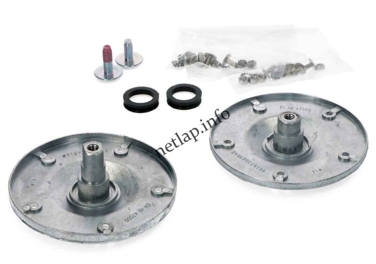 Whirlpool mosógép dobtengely javító készlet +2db M8 rögzítőcsavar AWE/AWT/PWA