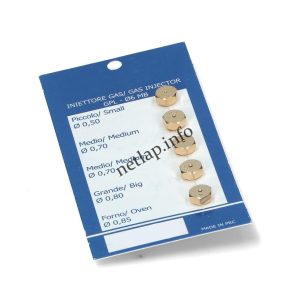 Amica Ariston Indesit Zanussi tűzhely PB fúvóka készlet 6mm 0,50/0,70/0,70/0,80/0,85