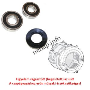 Ariston Hotpoint Indesit mosógép csapágy-szimering készlet AQXXF/BWA/WMF/XWE