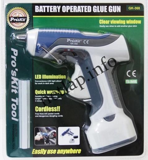 Ragasztópisztoly akkumulátoros 7W ProsKit - Image 2