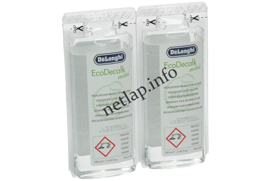 DeLonghi EcoDecalk mini kávégép vízkőoldó 2x100ml - Image 2