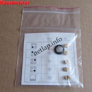 Hausmeister tűzhely fúvóka PB átalakító szett HM5005