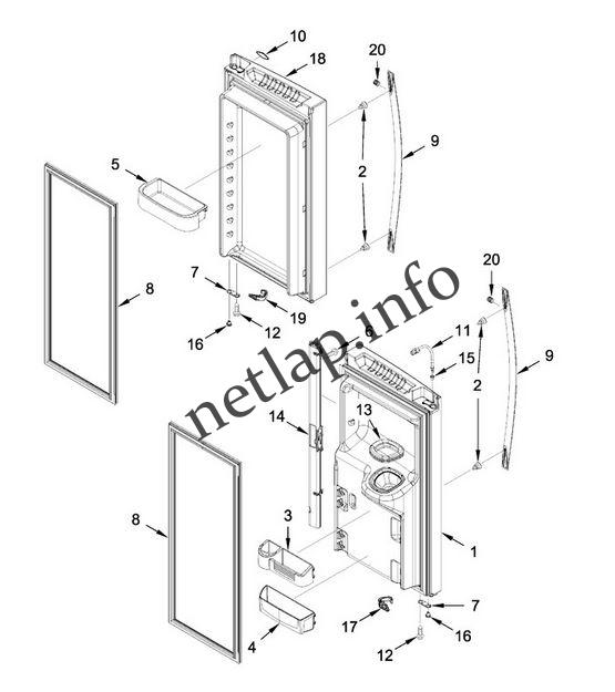 Hűtőgép alkatrész